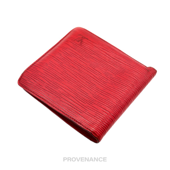 🔴 Louis Vuitton Marco Wallet - Red Epi Leather - Picture 4 of 9